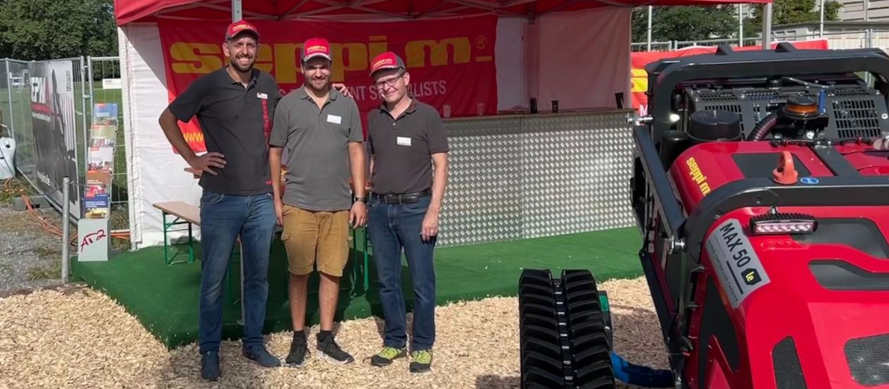 Forstmesse Luzern und SEPPI Mulcher