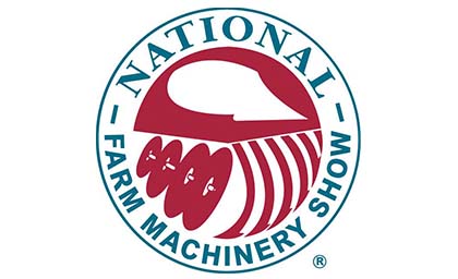 SEPPI M. exhibit the mulchers at the National Farm Machinery show in Ohio!