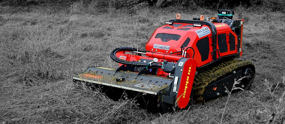 The mulcher classic with wide side displacement