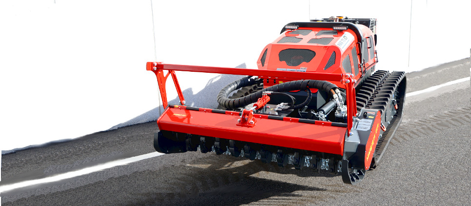 The mulcher classic with wide side displacement