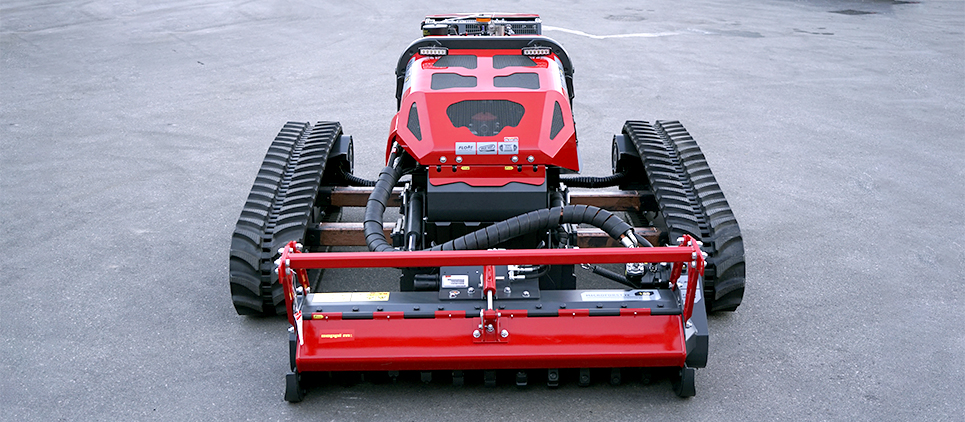 The mulcher classic with wide side displacement