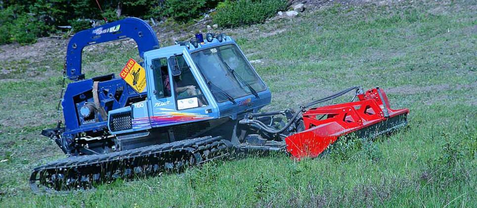 Trituran hierba y ramas hasta 11 cm Ø