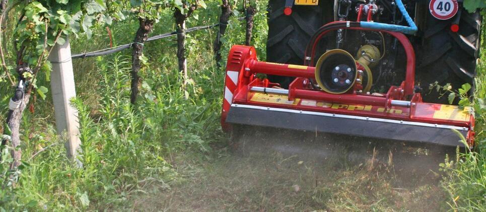 Broyeur réversible pour les vergers et les vignobles