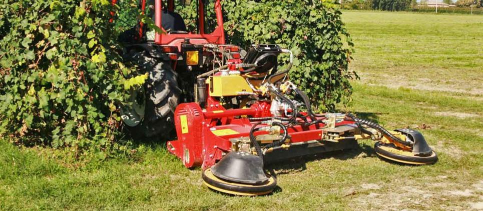 Mulcher for agriculture or greenspace maintenance