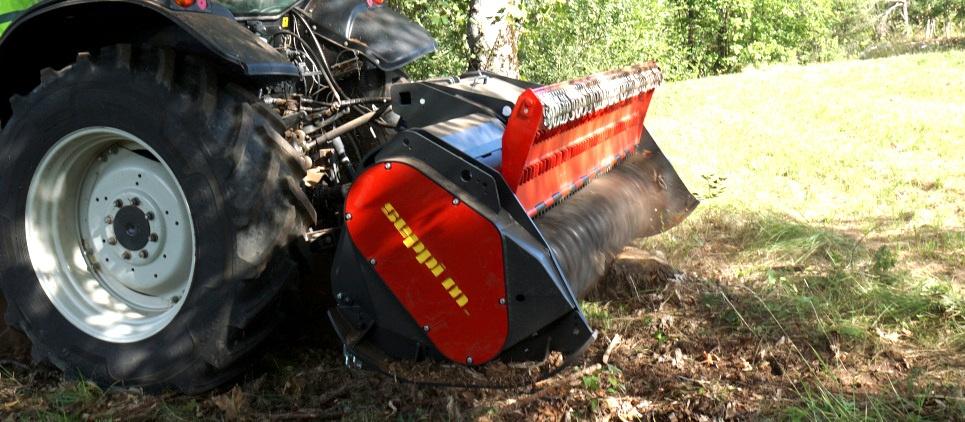 Forstwirtschaft: für die Pflege von Wäldern und Waldwegen, Strom- und Gasleitungen, für die Säuberung nach der Holzernte, für das Errichten von Brandschutzstreifen 