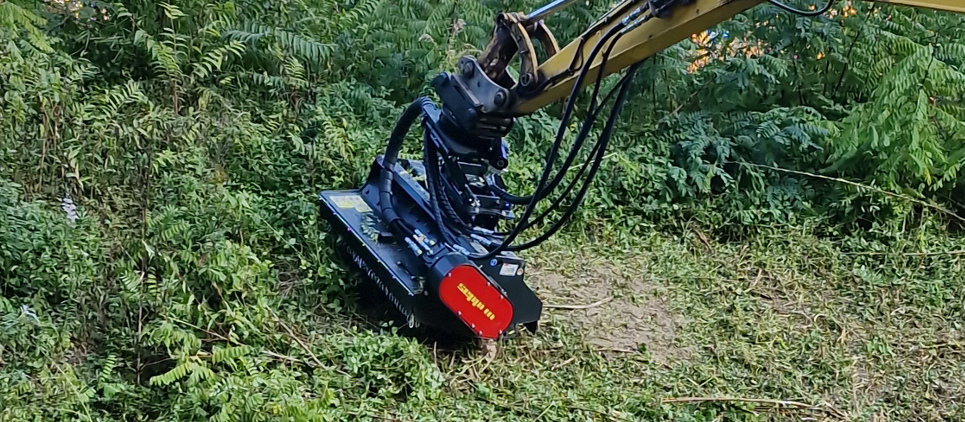 The mulcher classic with wide side displacement