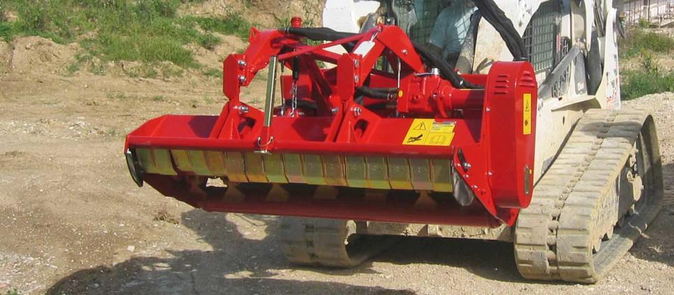 flail mulcher for compact loaders 