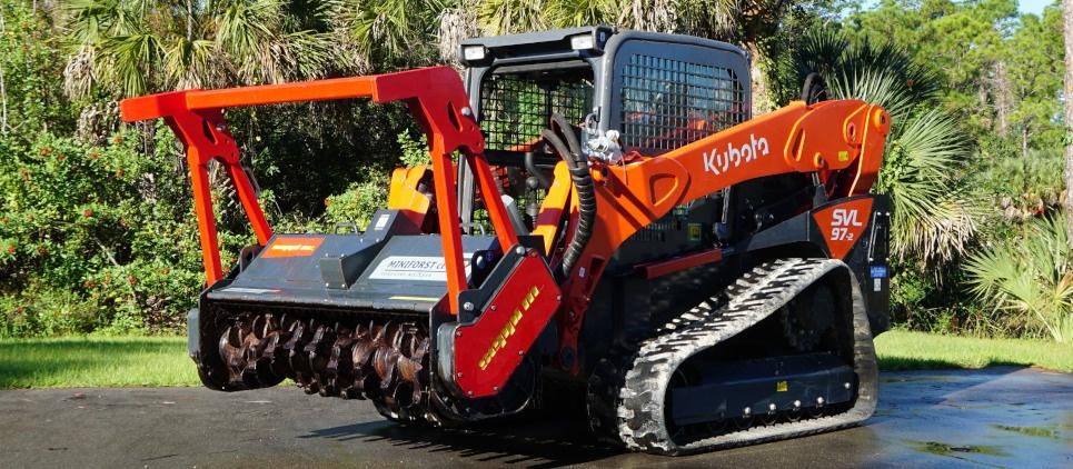  forestry mulcher for skid steer loaders