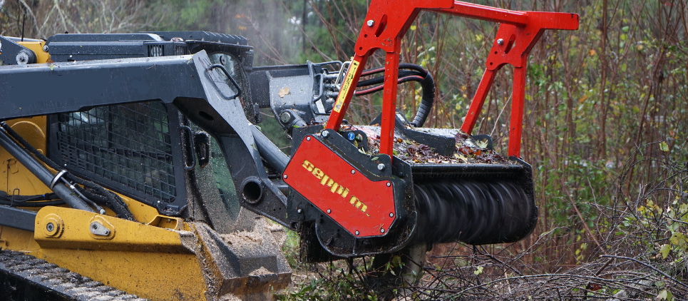 broyeur forestier pour skid steer