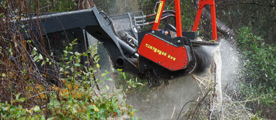 broyeur forestier pour skid steer