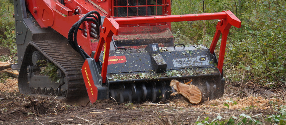 broyeur forestier pour skid steer