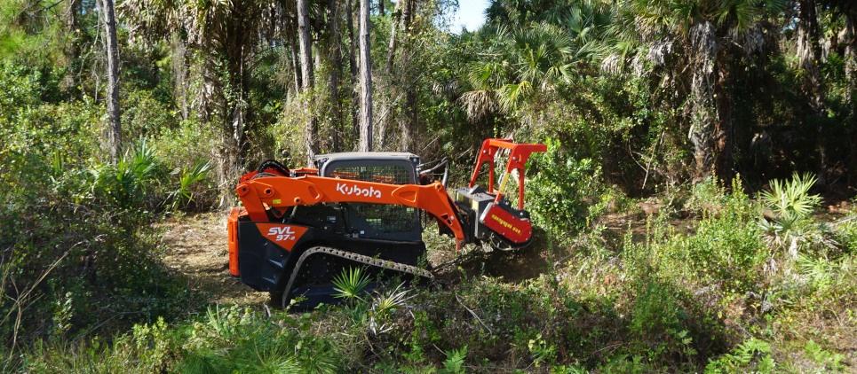  forestry mulcher for skid steer loaders