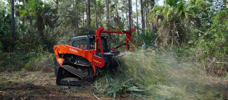  forestry mulcher for skid steer loaders