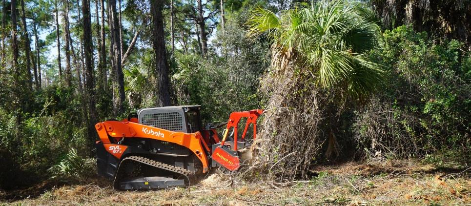  forestry mulcher for skid steer loaders